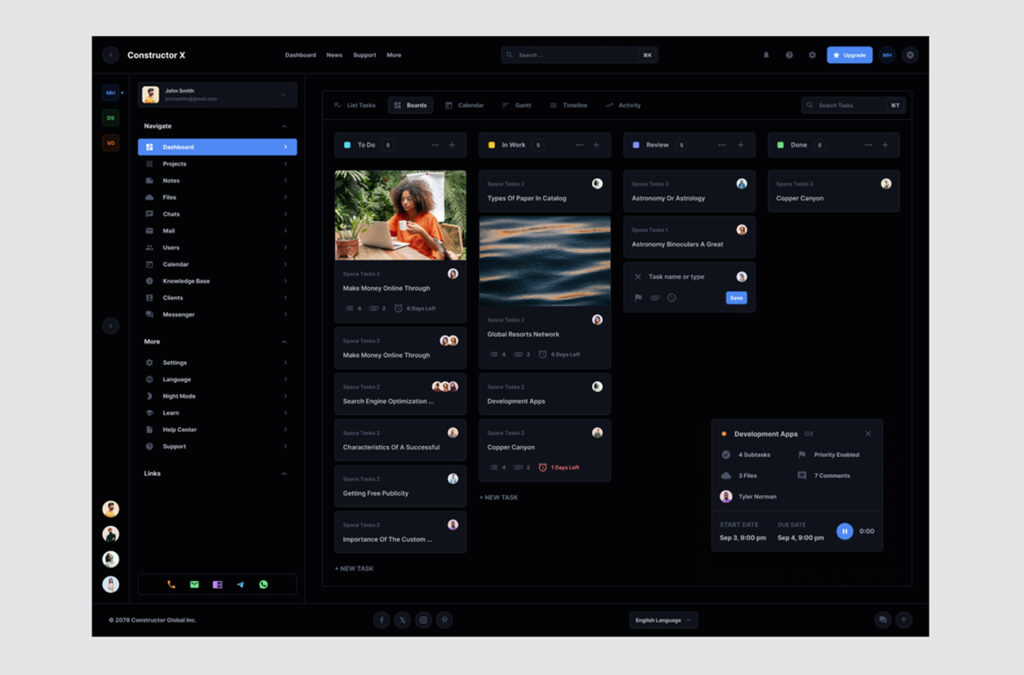 Task Boards Dashboards for Figma Download