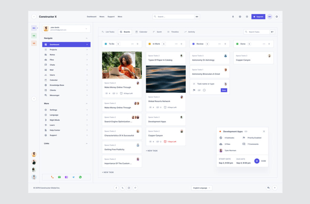 Task Boards Dashboards for Figma Download
