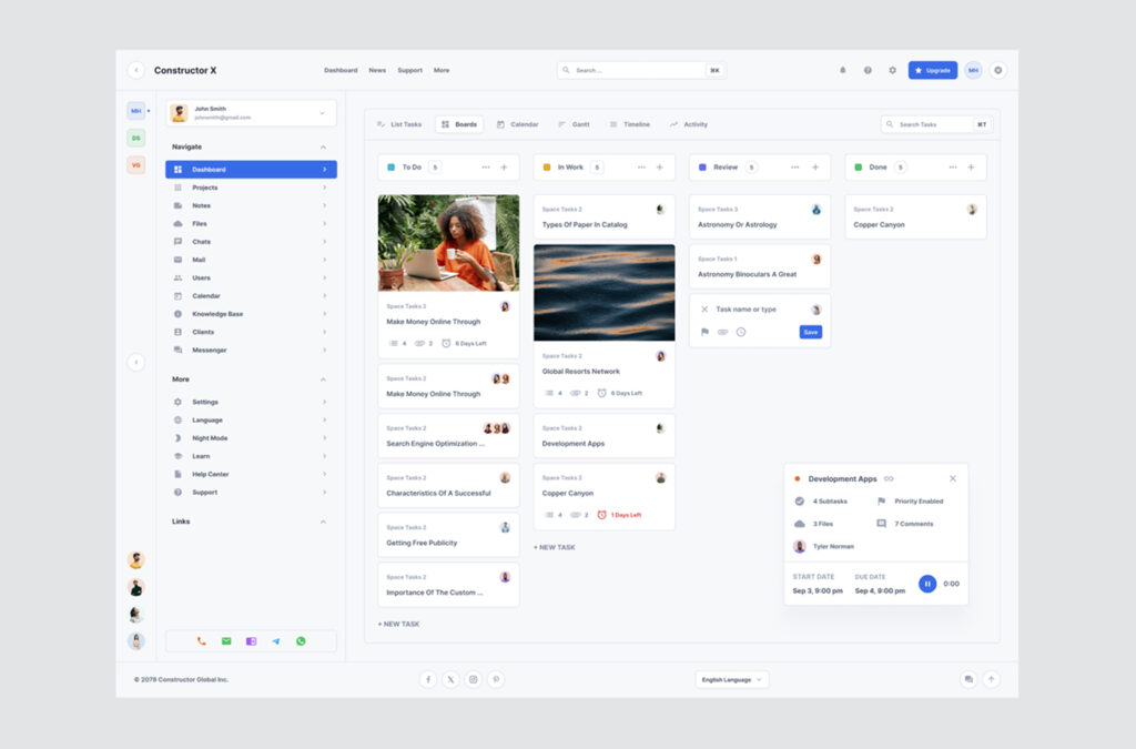 Task Boards Dashboards for Figma Download