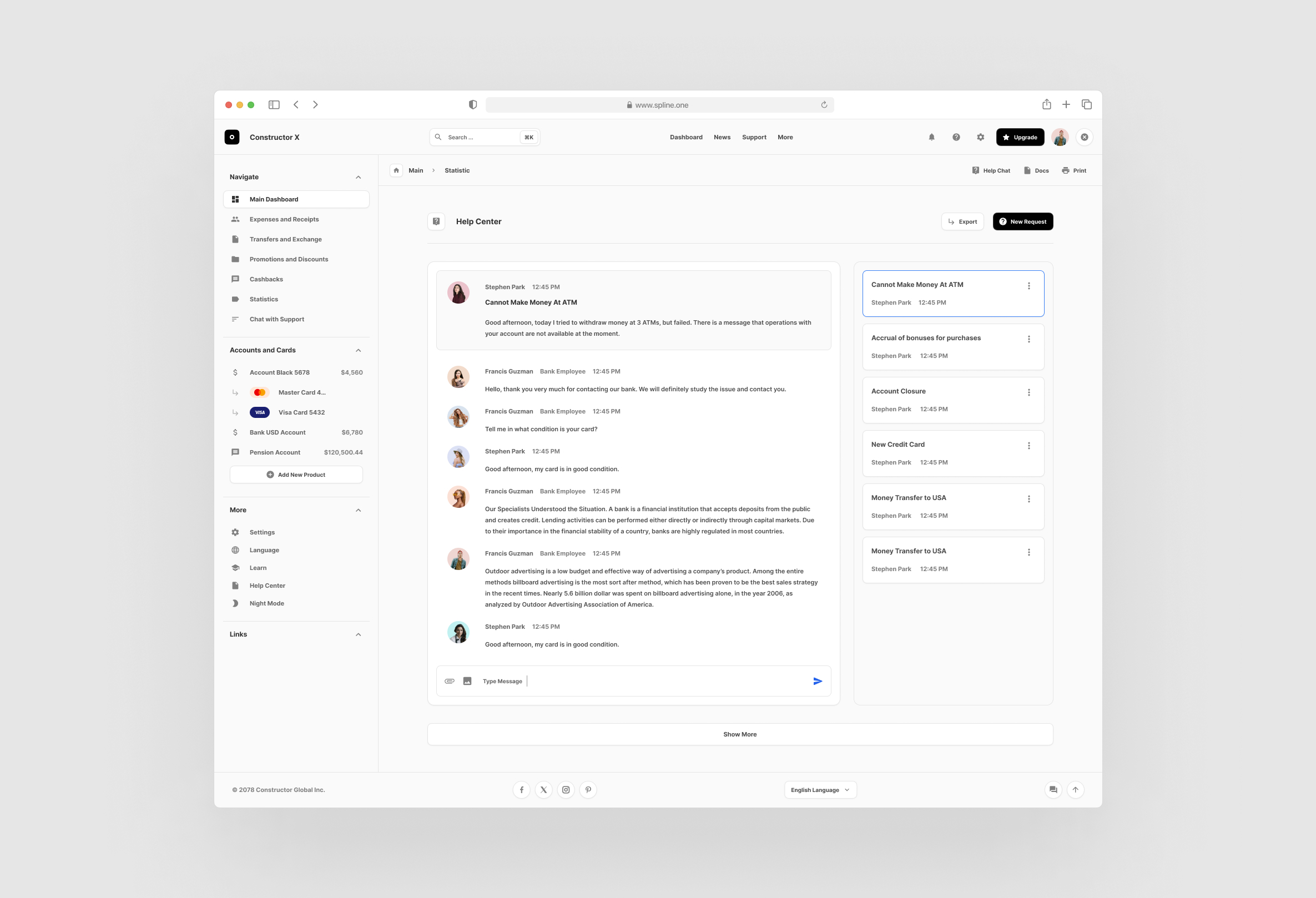 Help Center Figma Template